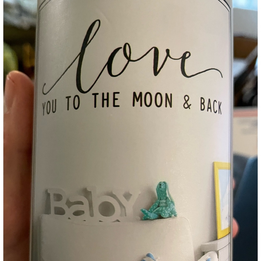 Urban House Design ‘Love You To The Moon and Back’ vinyl art.